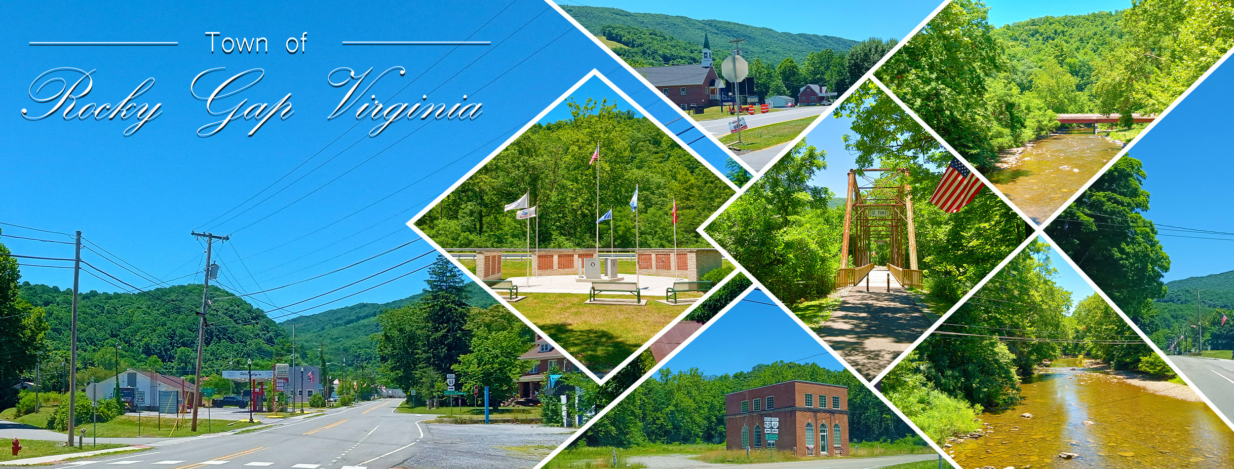 Town of Rocky Gap collage
