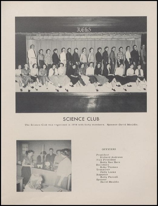 Science Club 1956