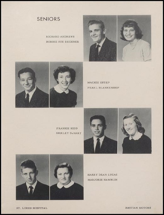 Seniors 1956