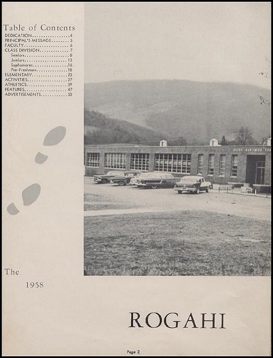 Rocky Gap High School 1958