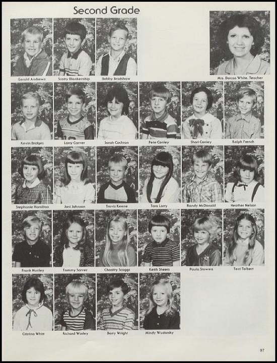 Second Grade 1983-84